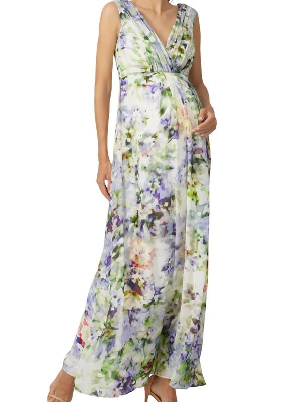 Felicity Maternity Gown in Floral