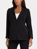 Cam Tailored Maternity Blazer in Black