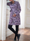 Gerry Maternity Shirt Dress in Multi