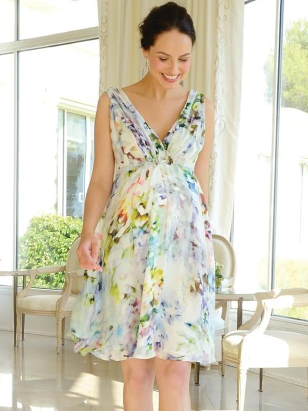 Felicity Floral Maternity Dress in Floral