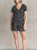 Easton Daisy Maternity Romper in Daisy Print