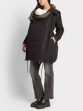 Ruberta 4-in-1 Maternity Parka in Black