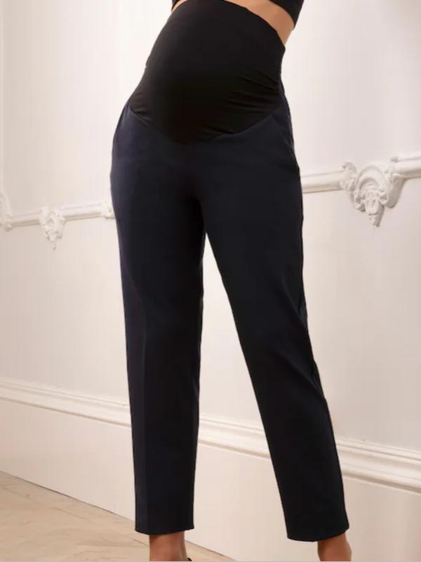 Gabi Tapered Maternity Trouser in Navy